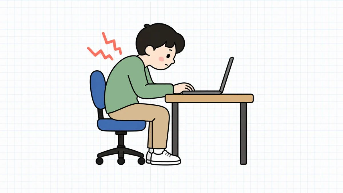어깨가 자주 결리는 사람의 공통점 — 라운드숄더