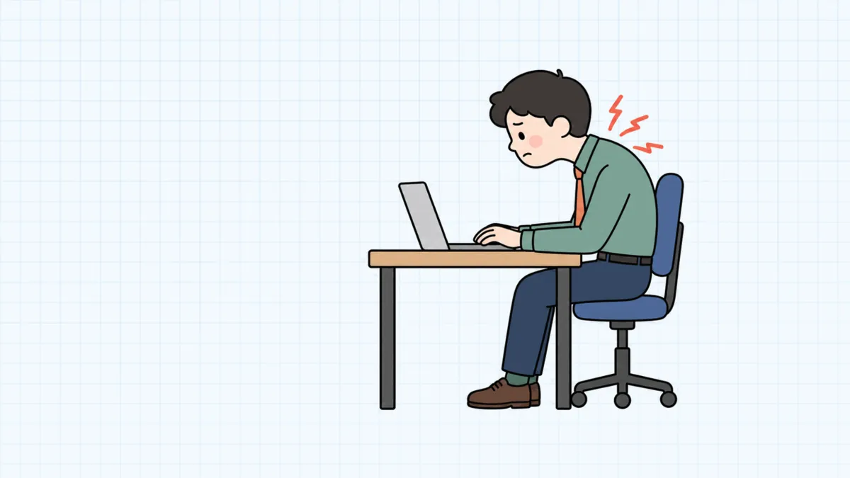일자목, 목이 일자면 왜 더 잘 뭉칠까요?